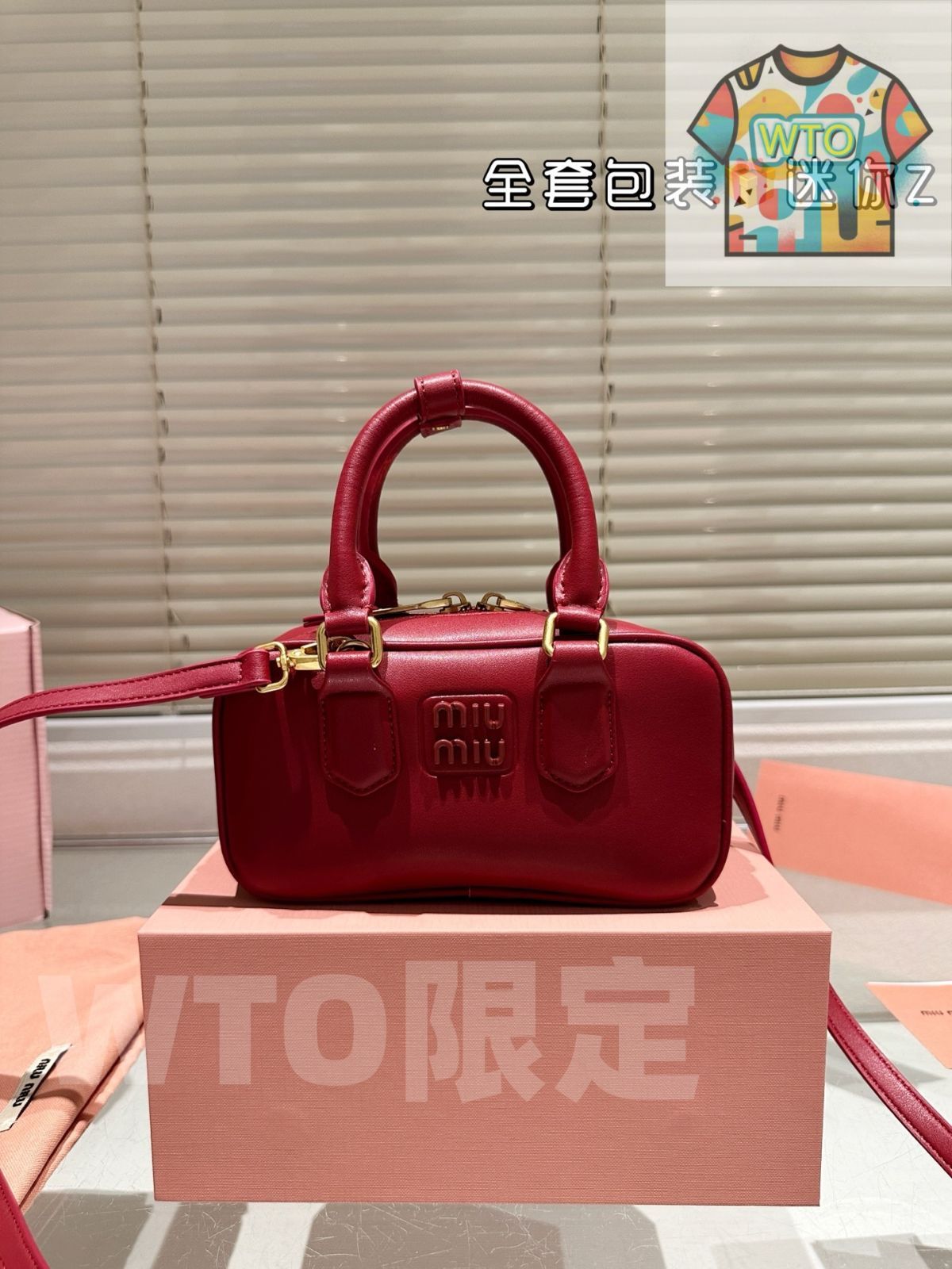 今日 Miu Miu Limited Camera Bag ミュウミュウ カメラバッグ