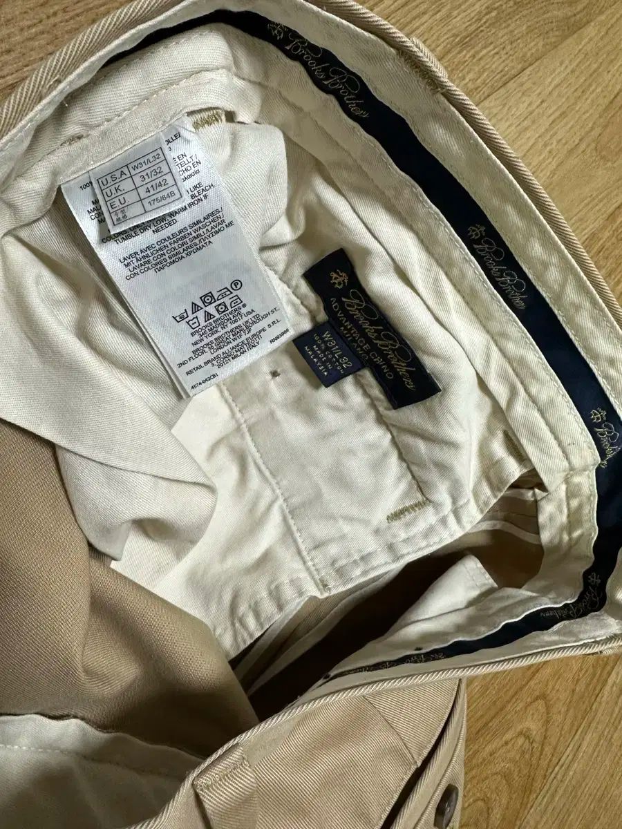 ヴィンテージ BROOKS SPORT USA製チノパン 白 ブルックス 古着 デッド