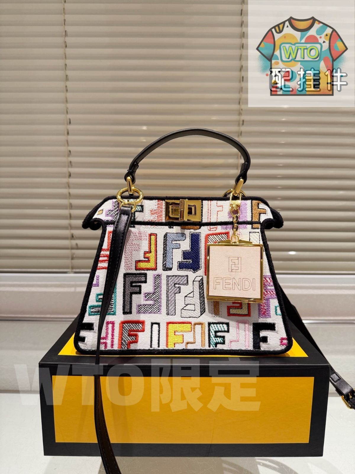 今日 FENDI キャットバッグ フェンディ 手提げバッグ