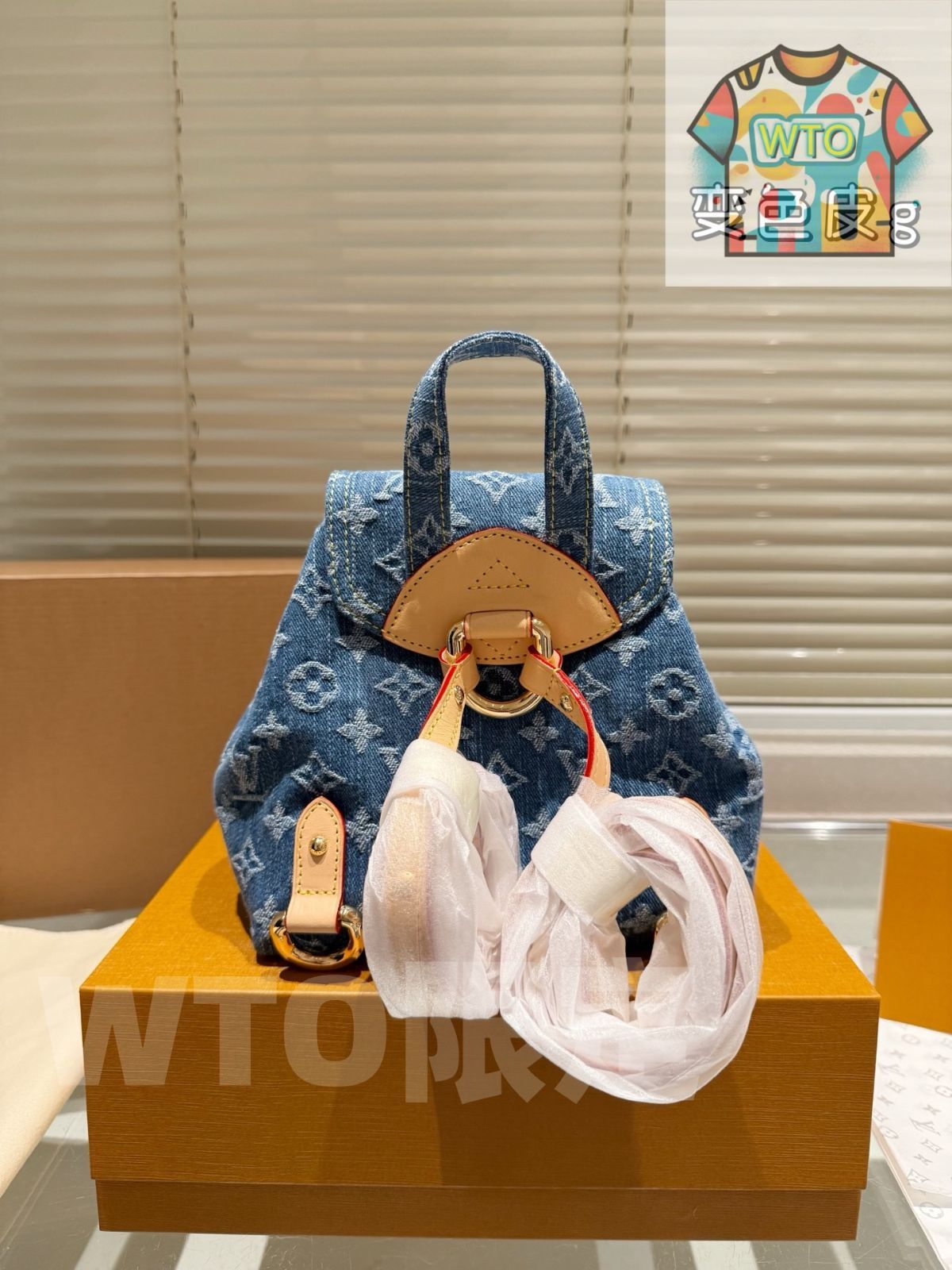 デニム トートバッグ