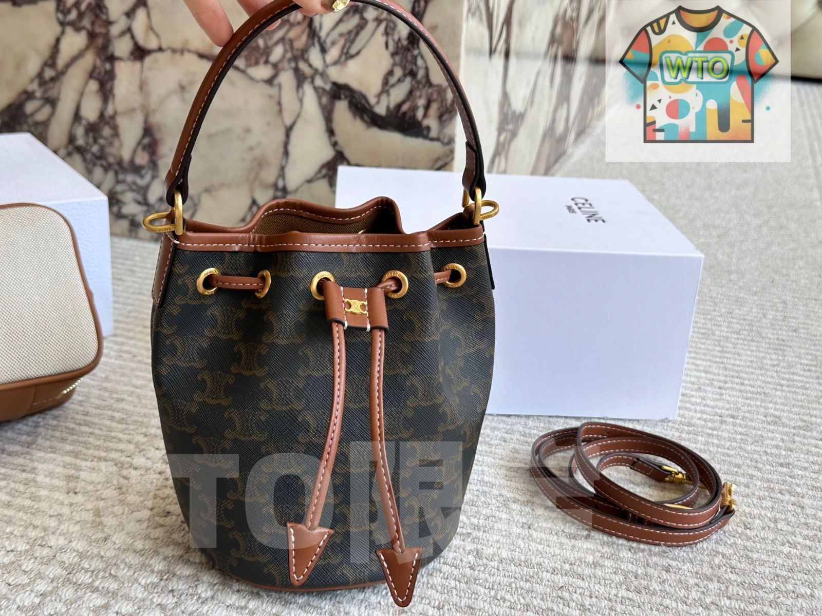 セリーヌ バケツバッグ