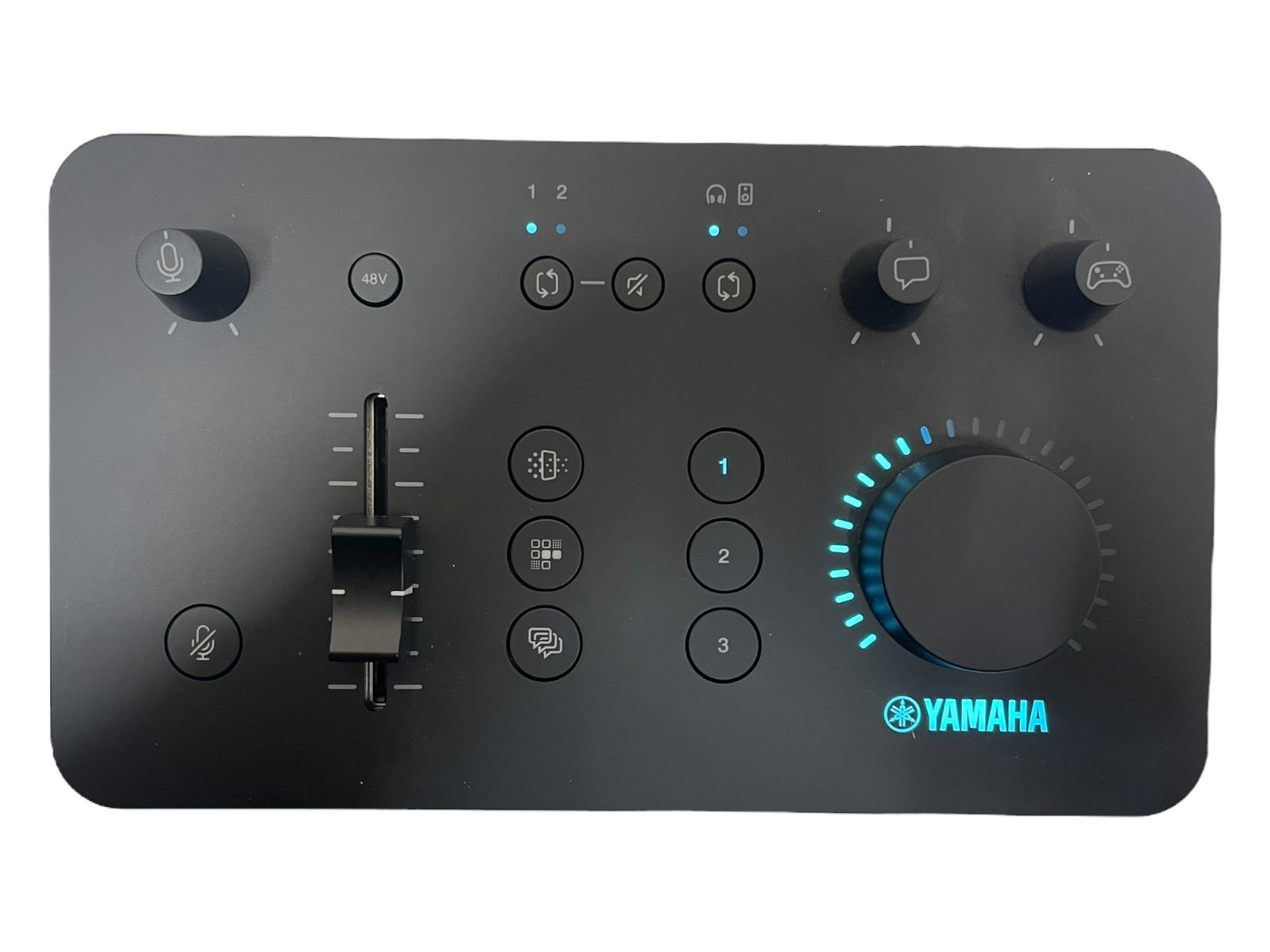 YAMAHA ヤマハ ゲームストリーミングオーディオミキサー ZG 01 ブラック 家電 045