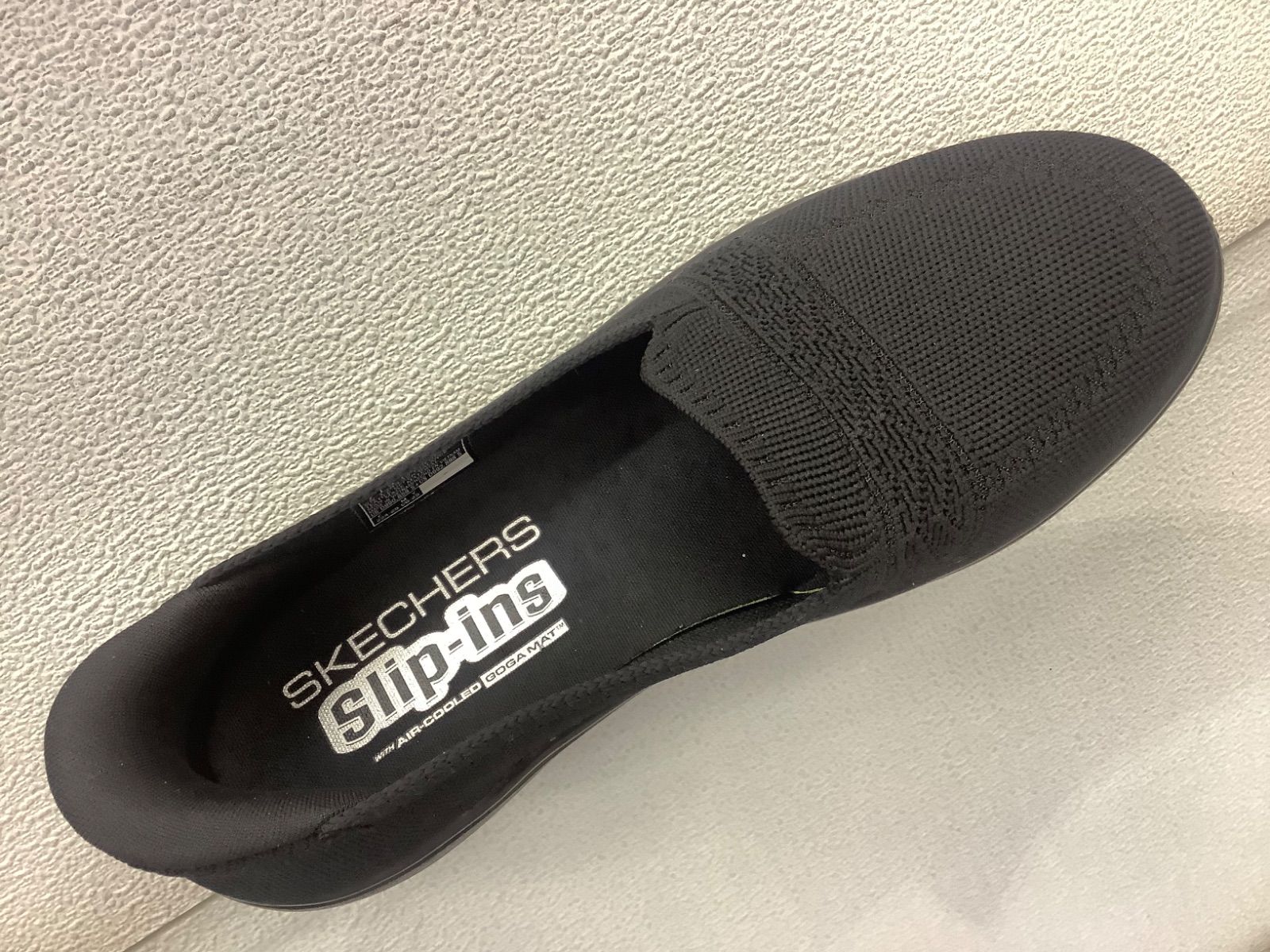  レディーススニーカースケッチャーズハンズフリースリップインズ138435ブラック スニーカー 靴