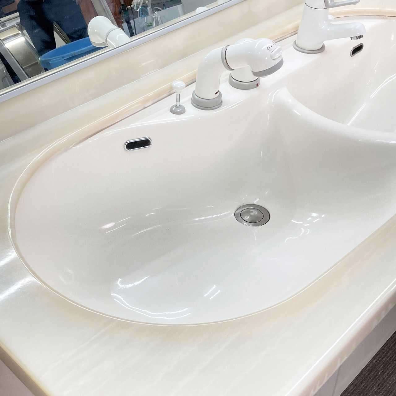 洗面化粧台 ミラーキャビネットのセット