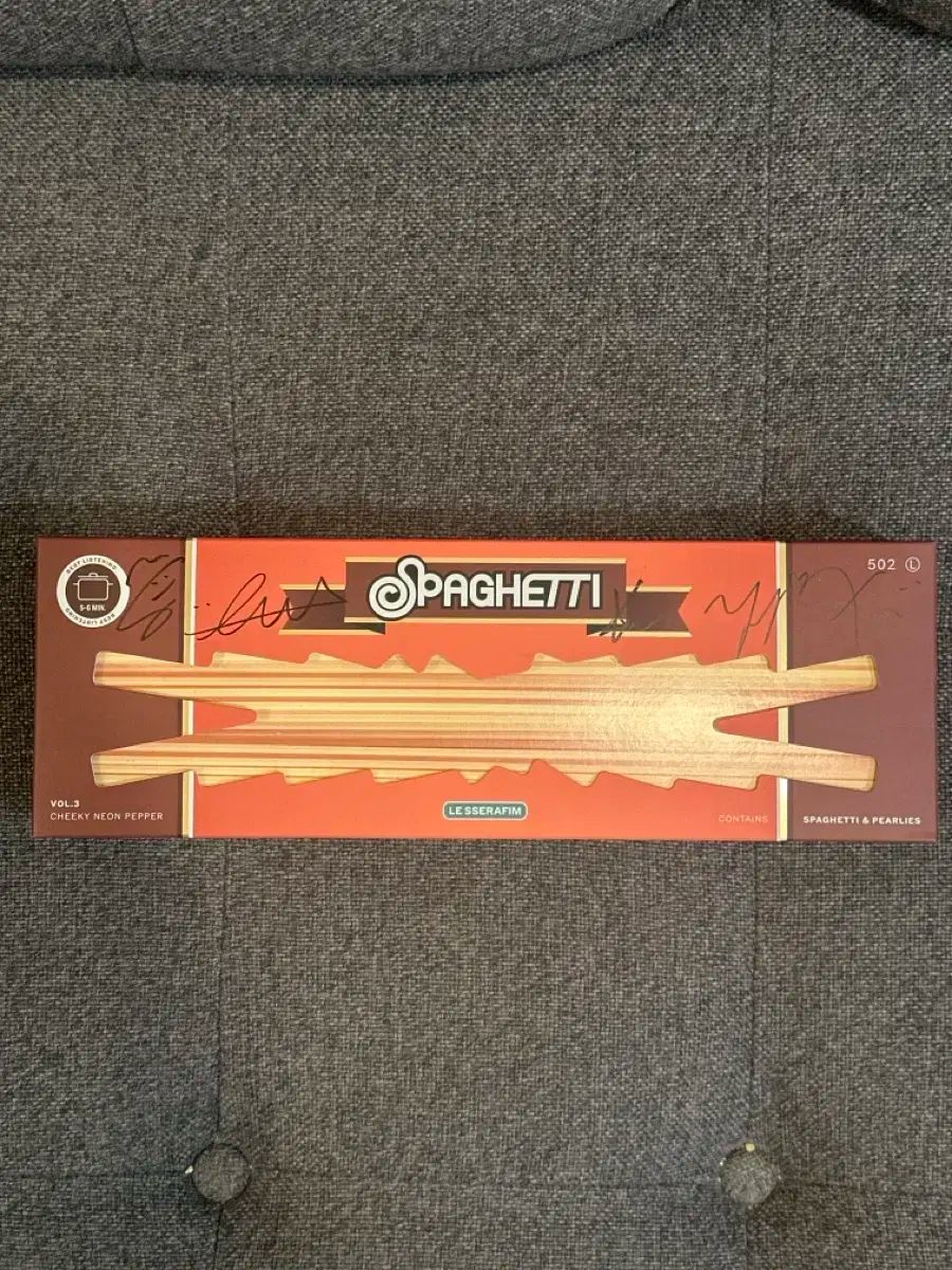 ルセラフィム スパゲッティ LE SSERAFIM MD サイン