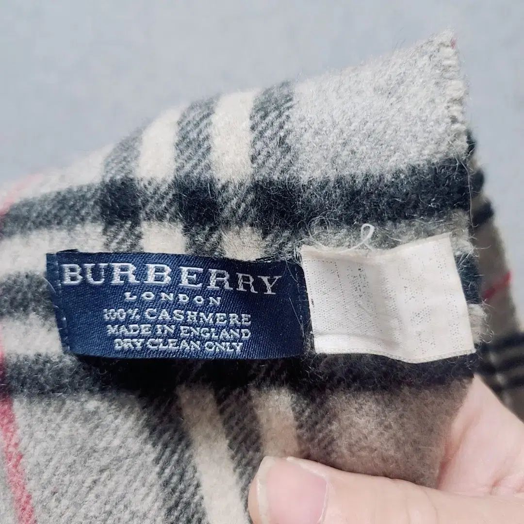  バーバリー カシミア マフラー グレー チェック マフラー 小物
