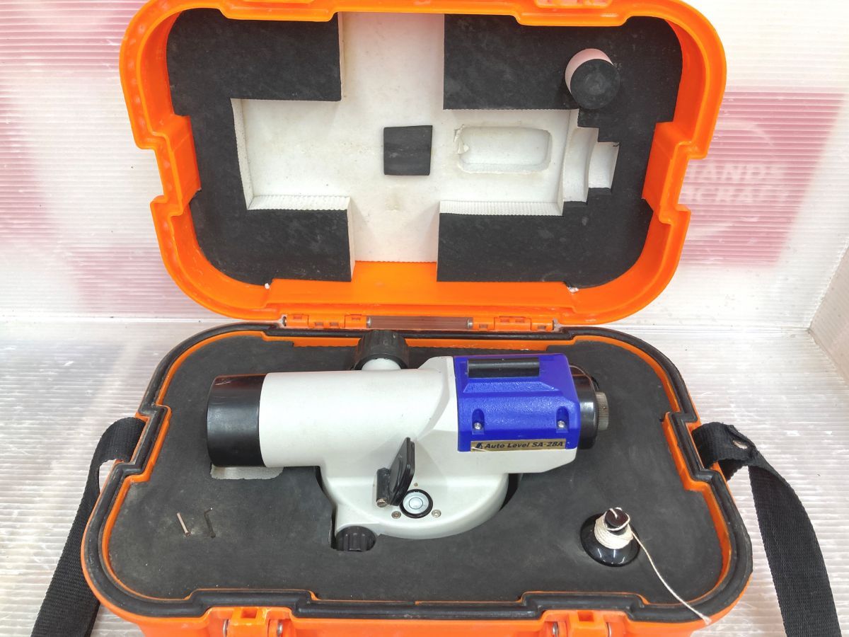 現状品 シンワ SA-28A オートレベル ケース付き