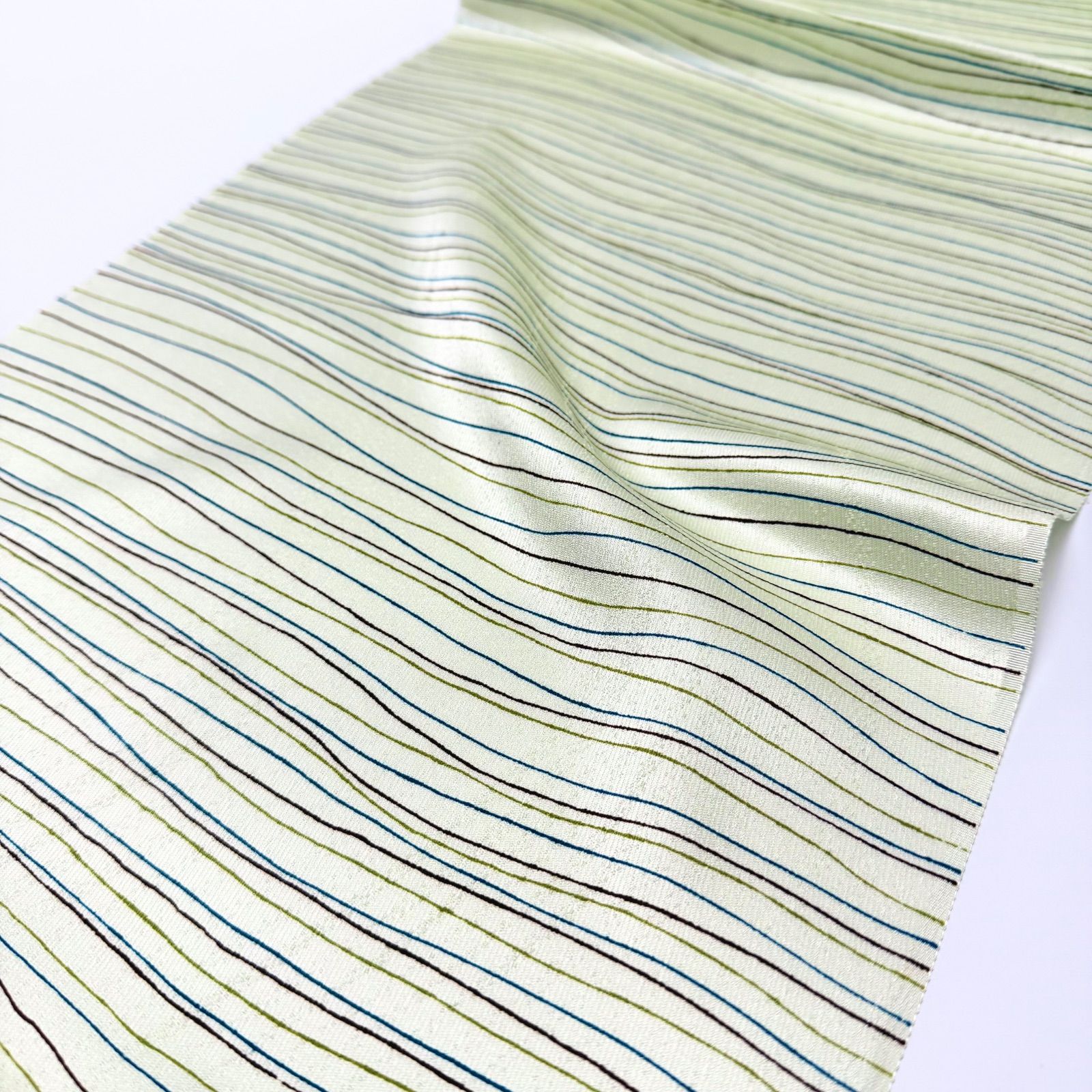 帯揚げ 和小物さくら 三色よろけ縞 友禅 0020