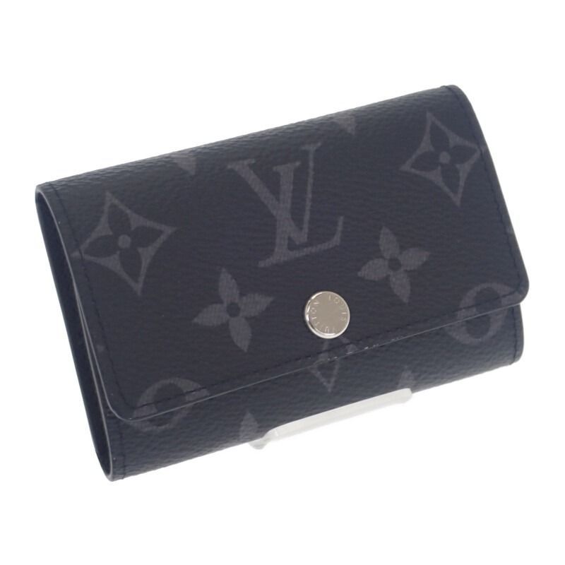 LOUIS VUITTON ミュルティクレ 6 キーケース モノグラムエクリプス ブラック メンズ レディース