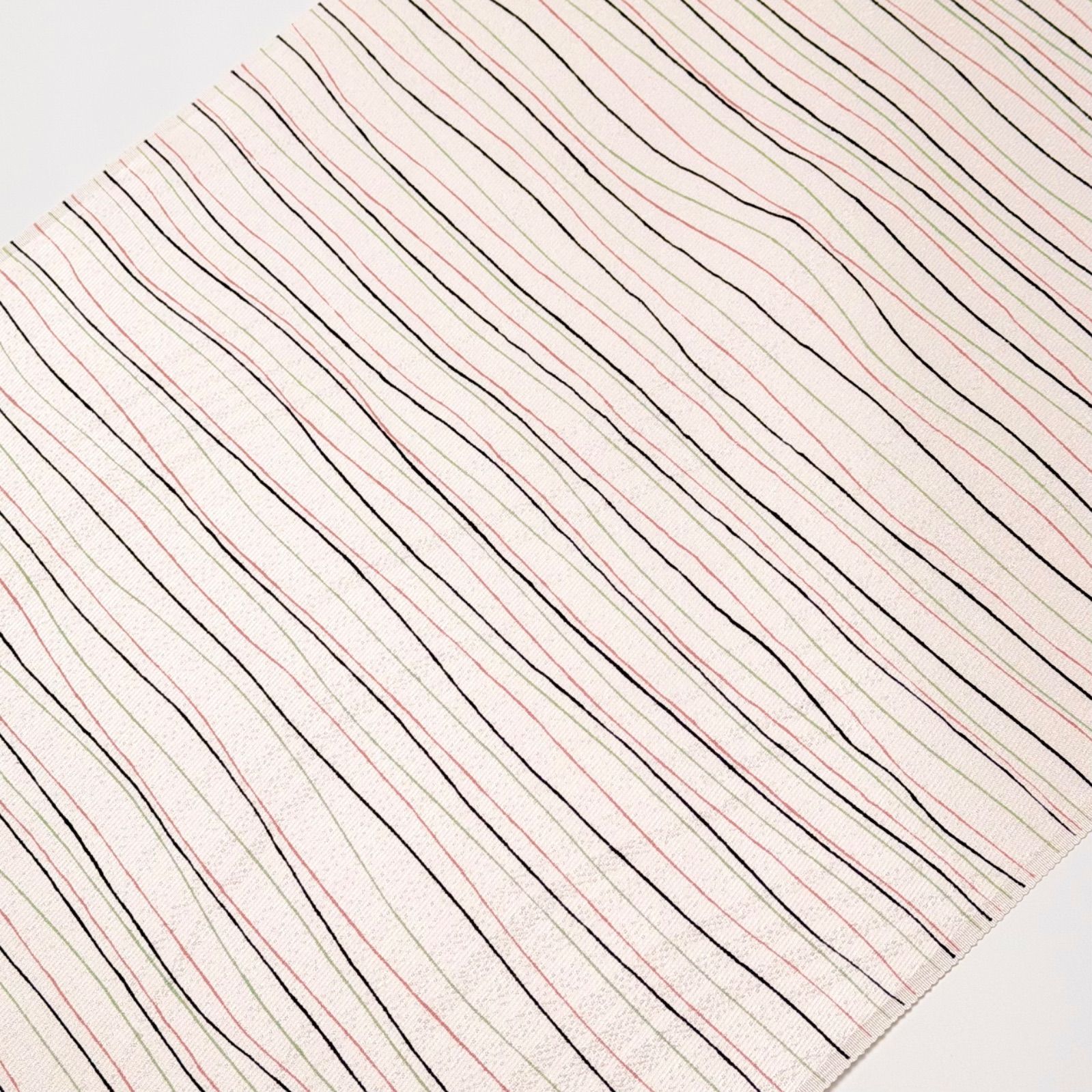 帯揚げ 和小物さくら 三色よろけ縞 友禅 0021