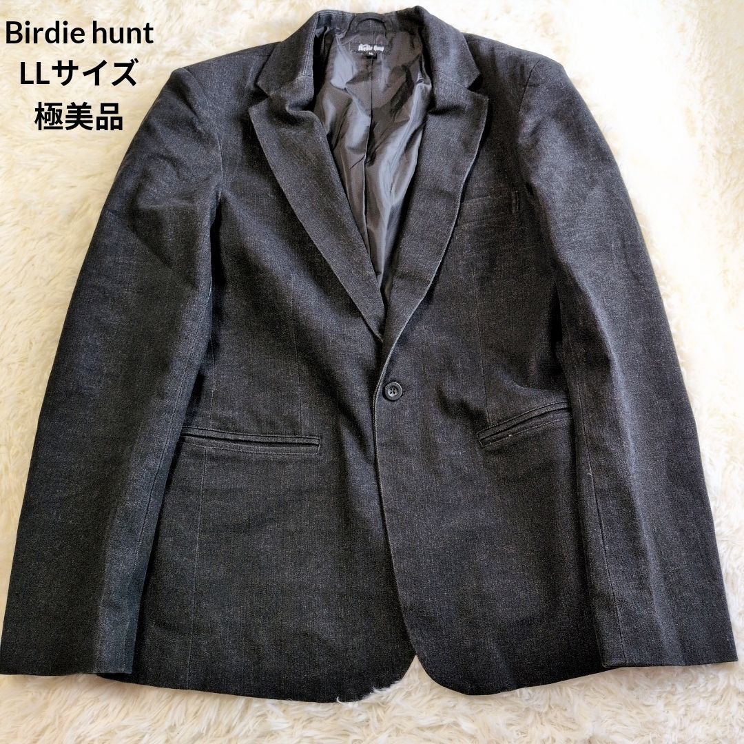 【新品未使用/希少】BIRDIE HUNT テーラードジャケット Lサイズ 極美品】Birdie hunt ゴルフ デニム テーラードジャケット LL - メルカリ