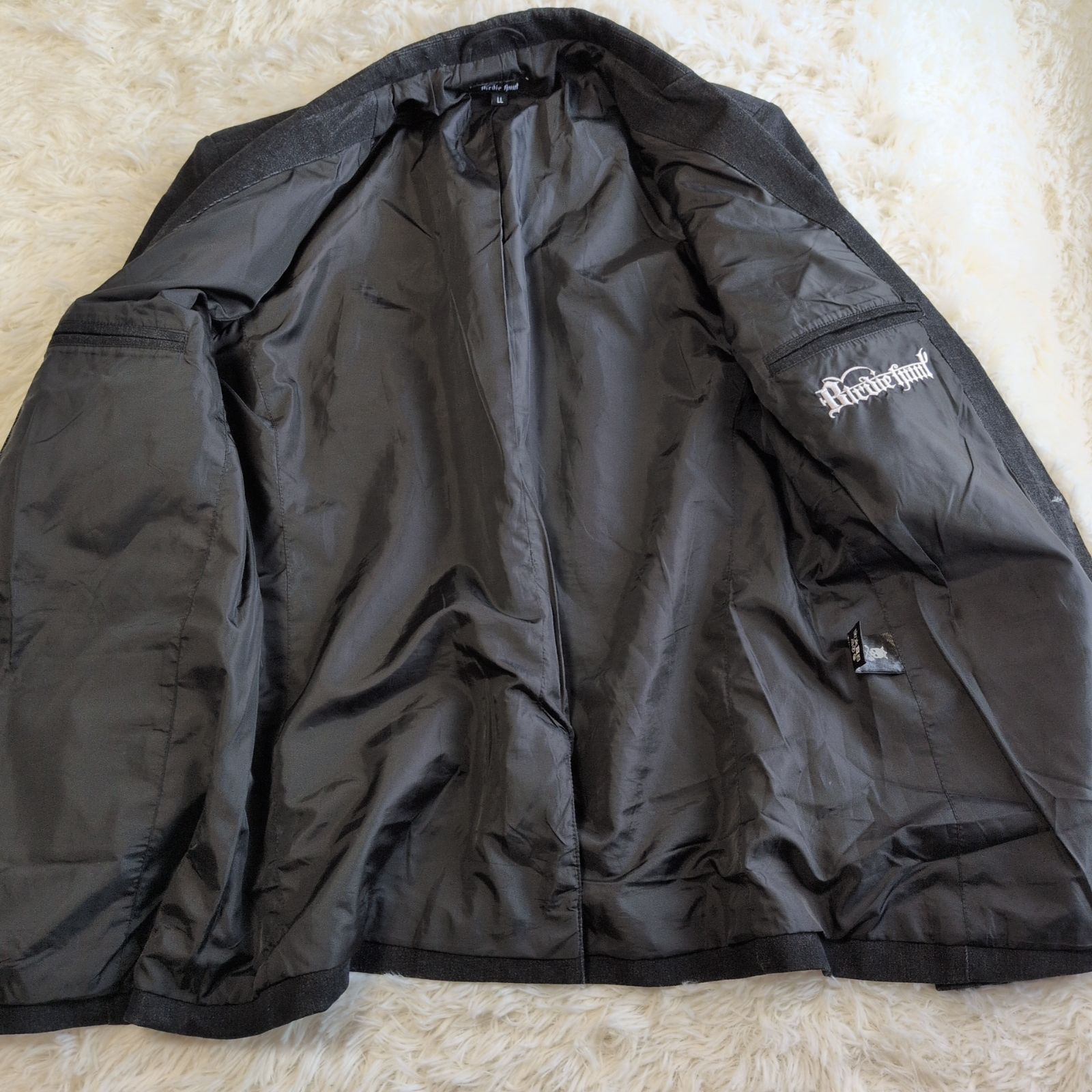 極美品】Birdie hunt ゴルフ デニム テーラードジャケット LL - メルカリ