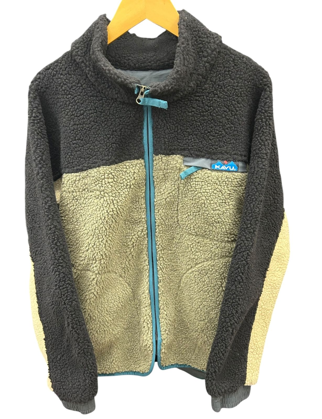 KAVU カブー PINESDALE SHADOW PINE ボアフリースジャケット 2167-1816 XL シャドー レディース 027