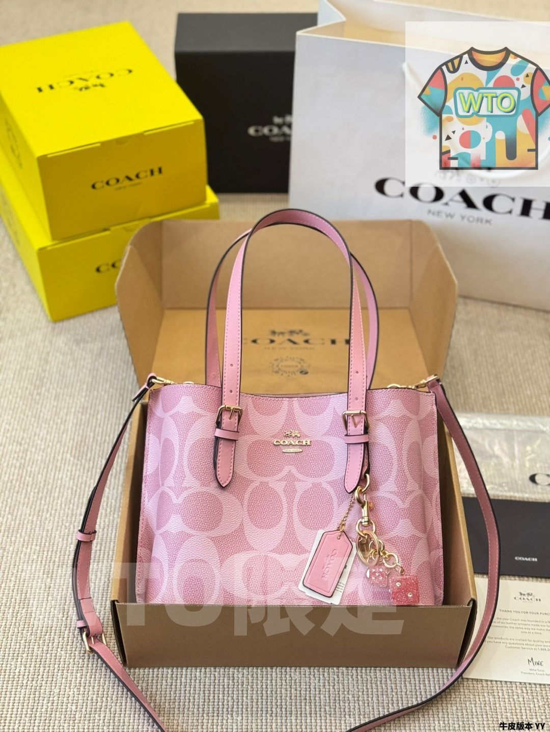 今日 Coach Mollie25 トートバッグ Mollie 25 Tote Bag