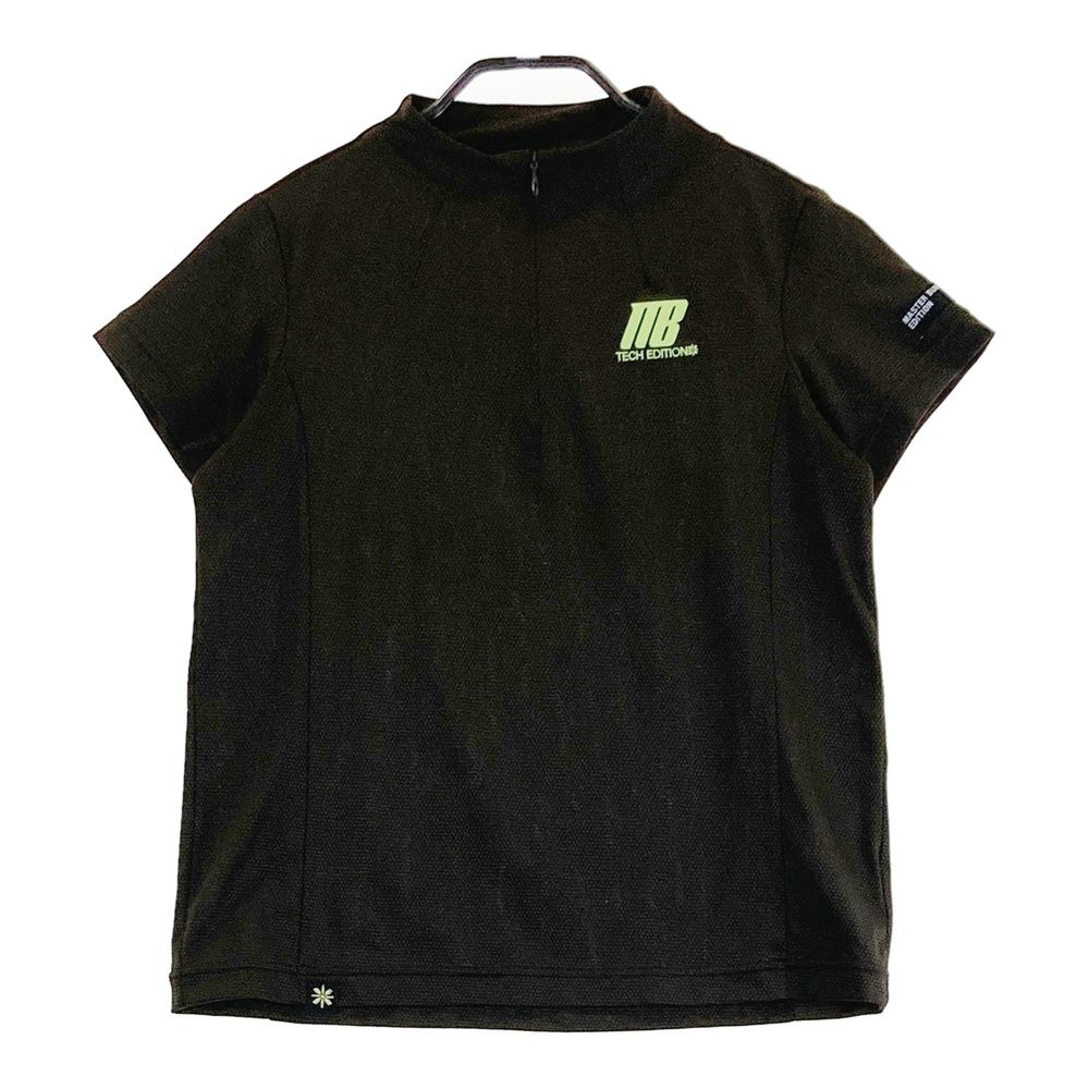 サイズ 0 MASTER BUNNY EDITION マスターバニーエディション モデル ハーフジップ 半袖Tシャツ ブラウン系 240101557989 ゴルフウェア レディース ストスト