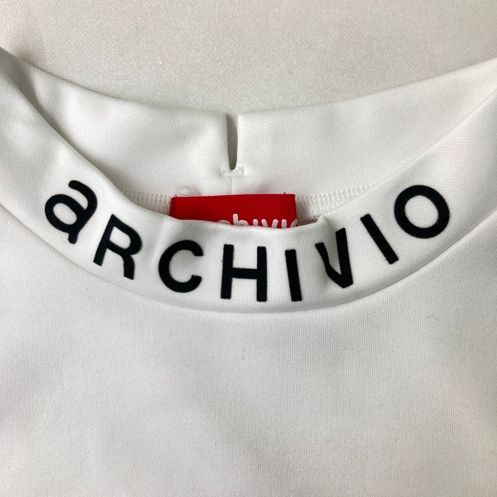 archivio アルチビオ モックネック サンバイザーセット レッド
