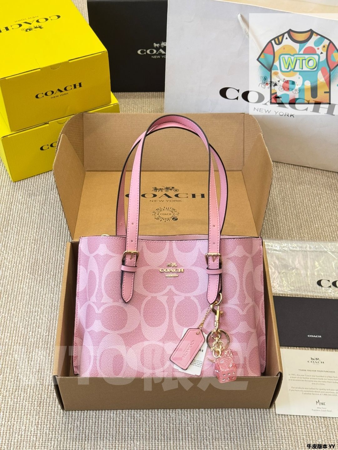 今日 Coach Mollie25 トートバッグ Mollie 25 Tote Bag