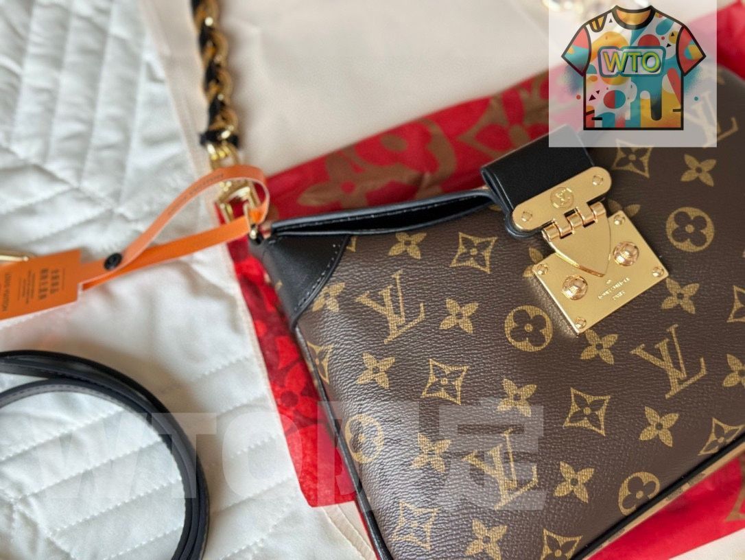 今日 LV TWINNY エメラルドホーンバッグ