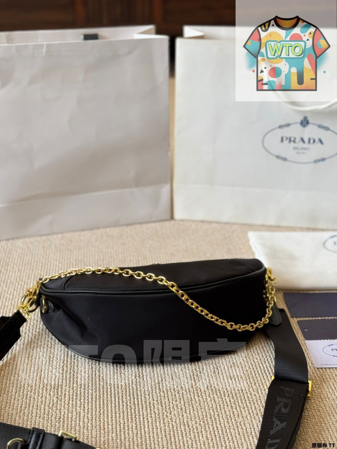  今日 Prada Sling Bag プラダ スリングバッグ ショルダーバッグ ショルダーバッグ