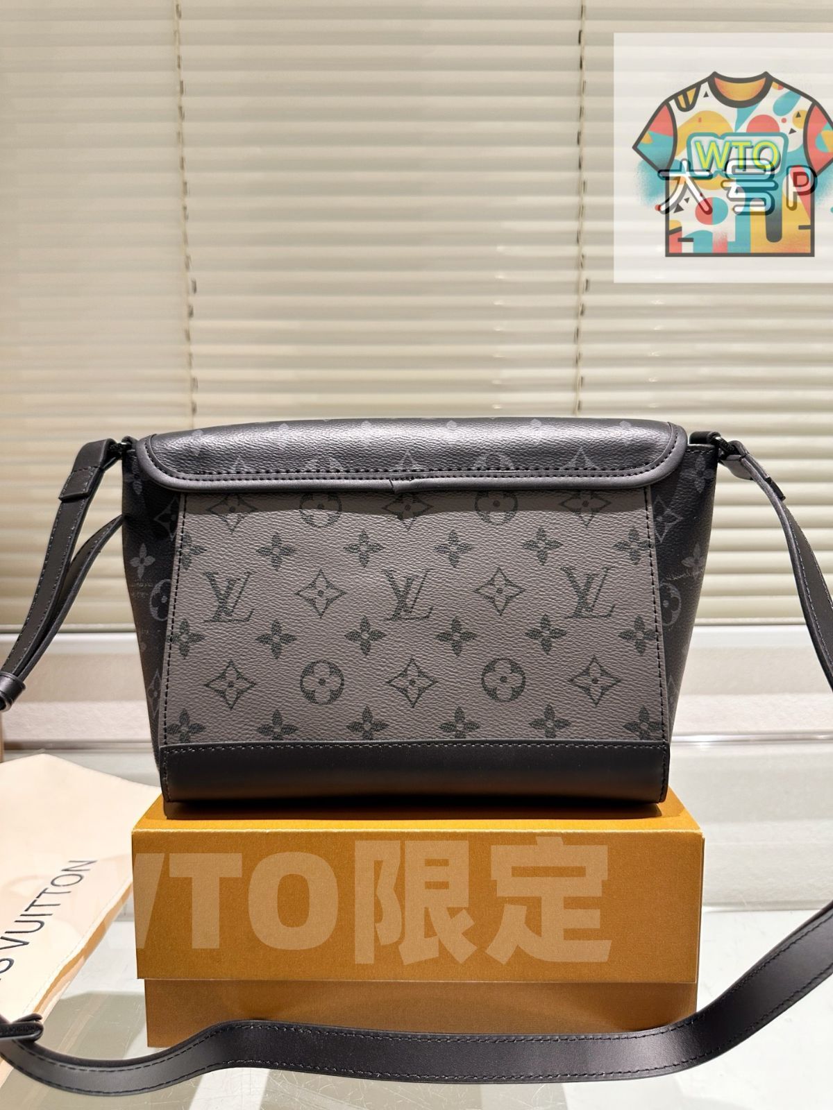 今日 Louis Vuitton District PM メンズ シングルショルダーバッグ