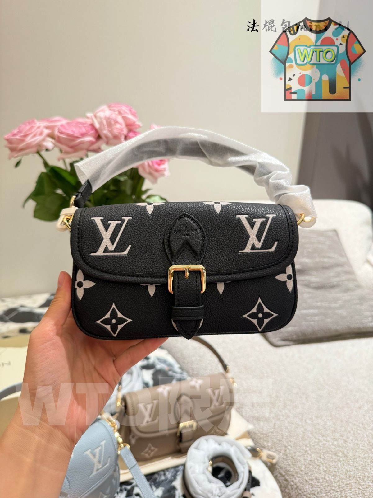  今日 Louis Vuitton Nano Diane Bag ルイ ヴィトン ナノ ダイアン バッグ ハンドバッグ バッグ
