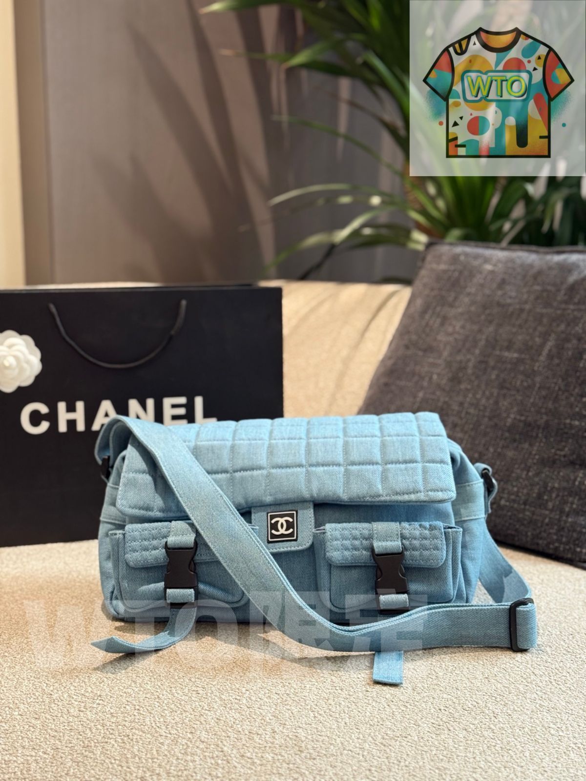 今日 Chanel Denim Vintage Bag シャネル デニム ヴィンテージバッグ