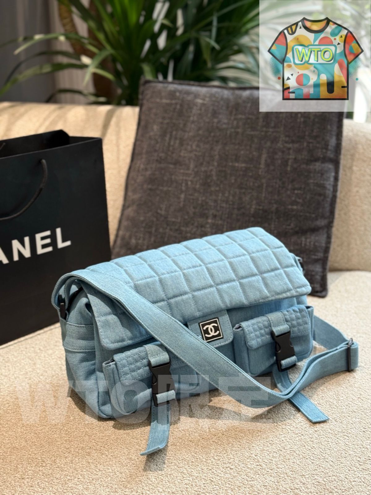 デニム ヴィンテージバッグ