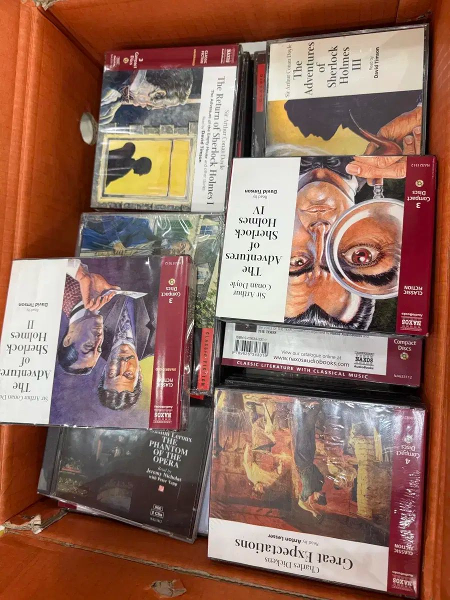 naxos cd 英語 古典全集 1 box