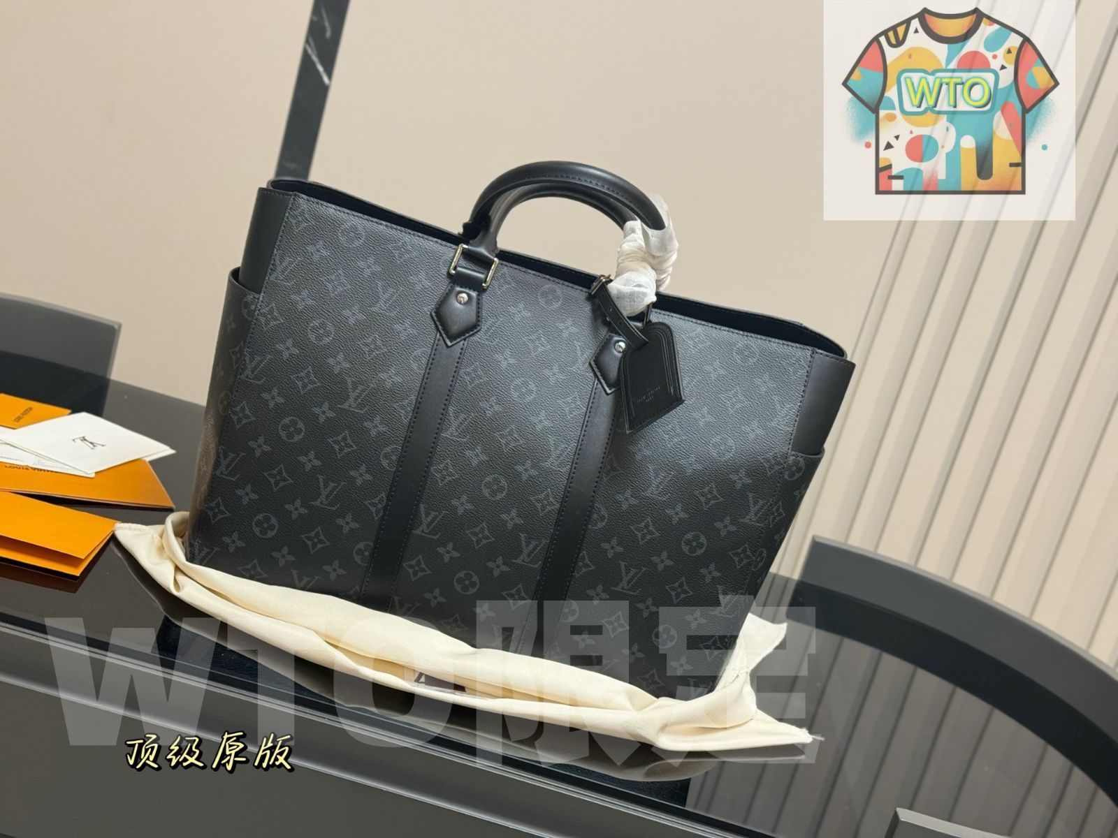 今日 LV Sac Plat オリジナルバージョン メンズビジネスバッグ