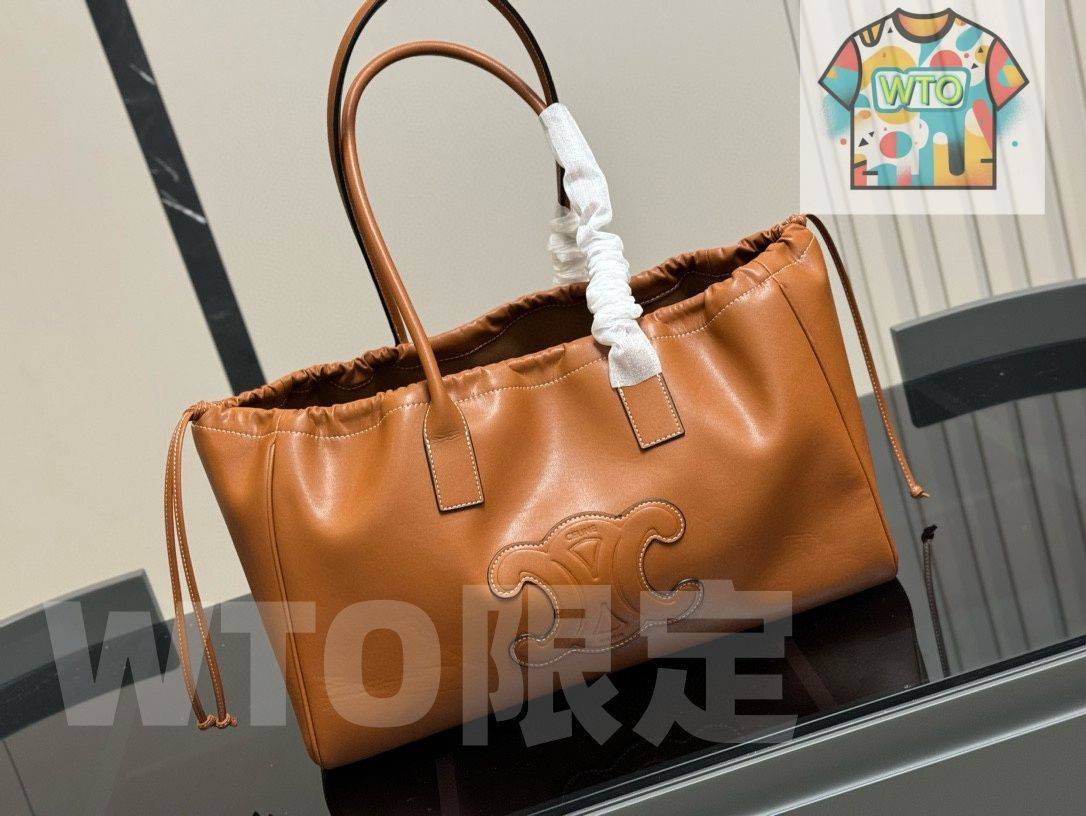 今日 Celine Triomphe Retro Crossbody Tote Bag - セリーヌ トリオンフェ レトロ クロスボディ トートバッグ-WTO輸入2
