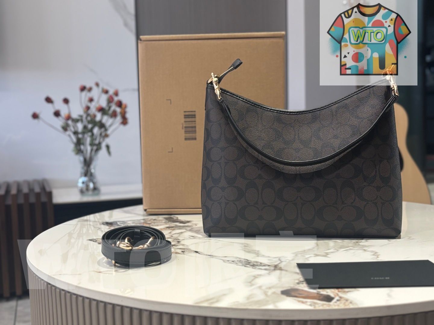 今日 Coach Laurel Hobo Bag - コーチ ローレル ホボ バッグ-WTO輸入