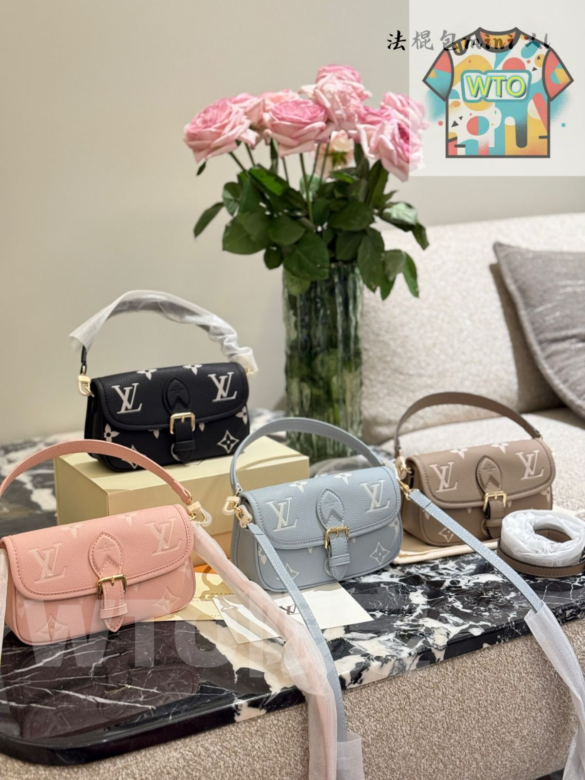 今日 Louis Vuitton Nano Diane Bag ルイ ヴィトン ナノ ダイアン バッグ