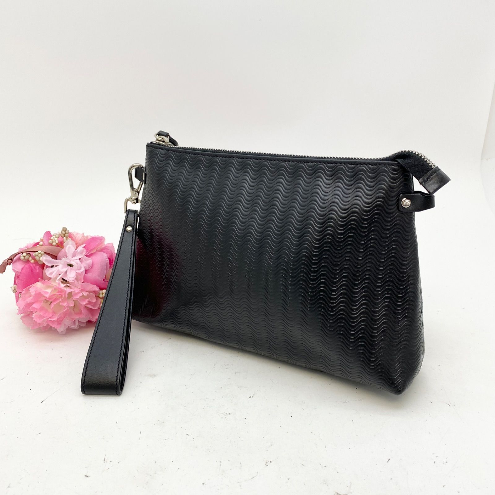 ザネラート ネノバントゥー クラッチ セカンド バッグ ブラック FY72