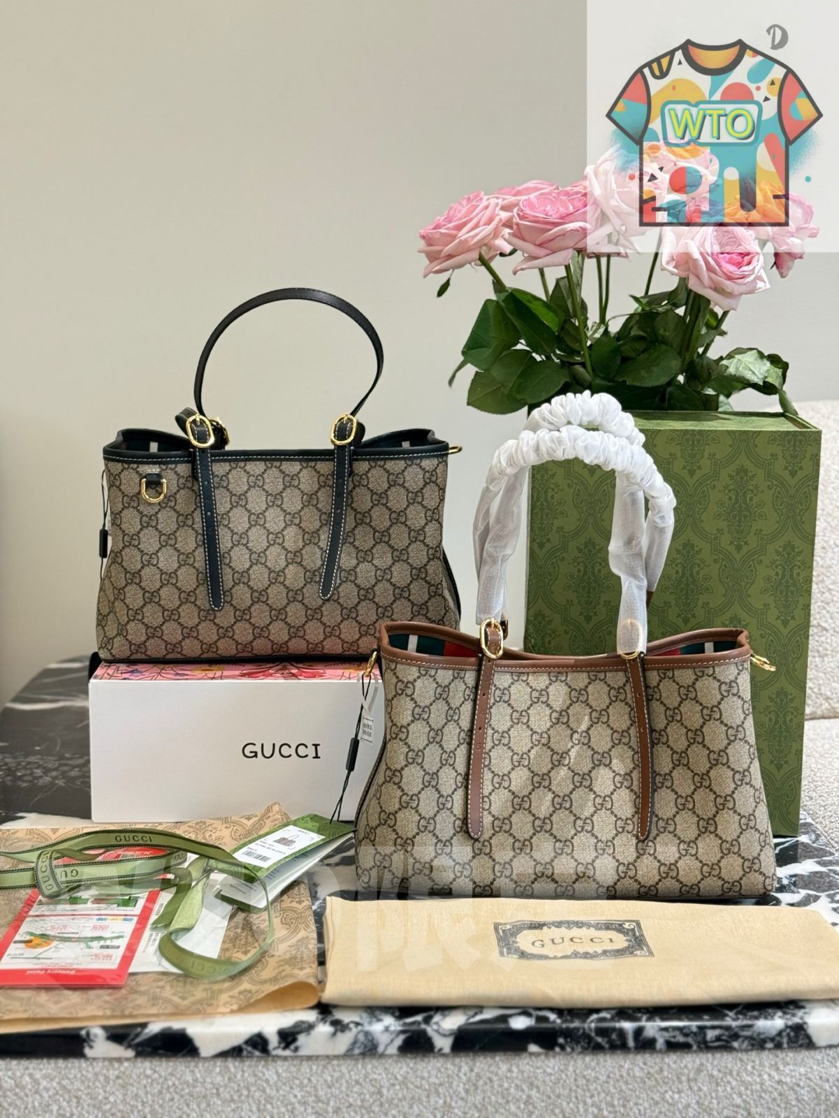 今日 Gucci Ophidia GG Tote Bag グッチ オフィディア GG トート バッグ