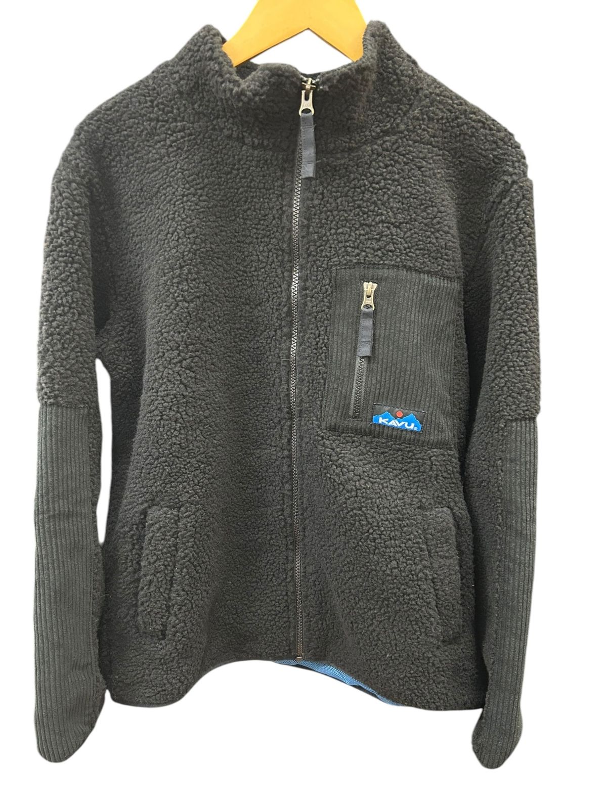 KAVU カブー PEARSOLL ボアフリースジャケット 2154-20 M ブラック メンズ 027