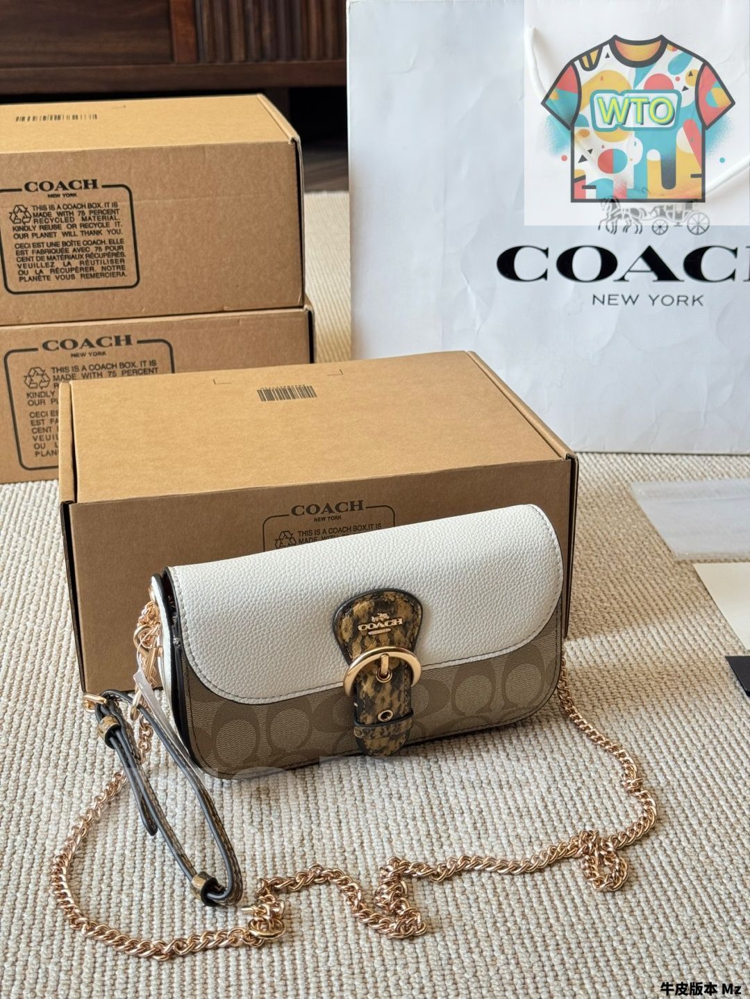  今日 Coach Kleo Chain Bag - コーチ クレオ チェーンバッグ-WTO輸入 ショルダーバッグ ショルダーバッグ