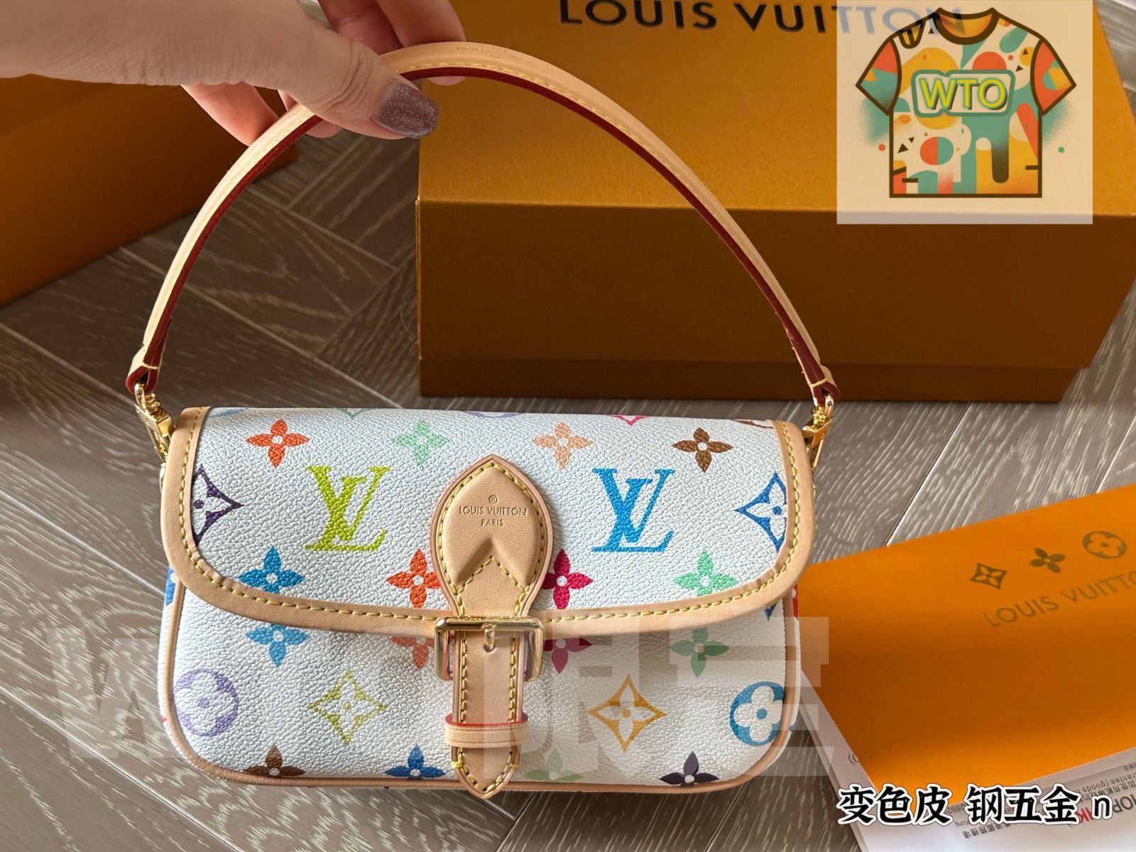 今日 LV Nano Diane ミニバケットバッグ