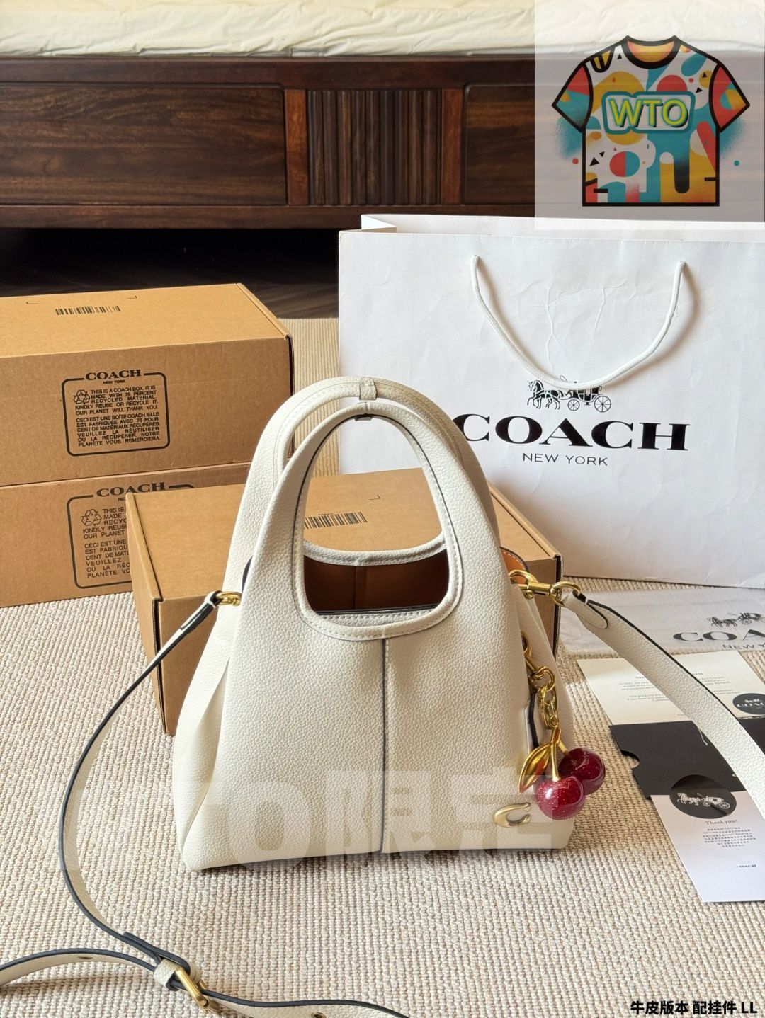 今日 Coach Lana Tote Bag - コーチ ラナ トートバッグ コミュート用 -WTO輸入