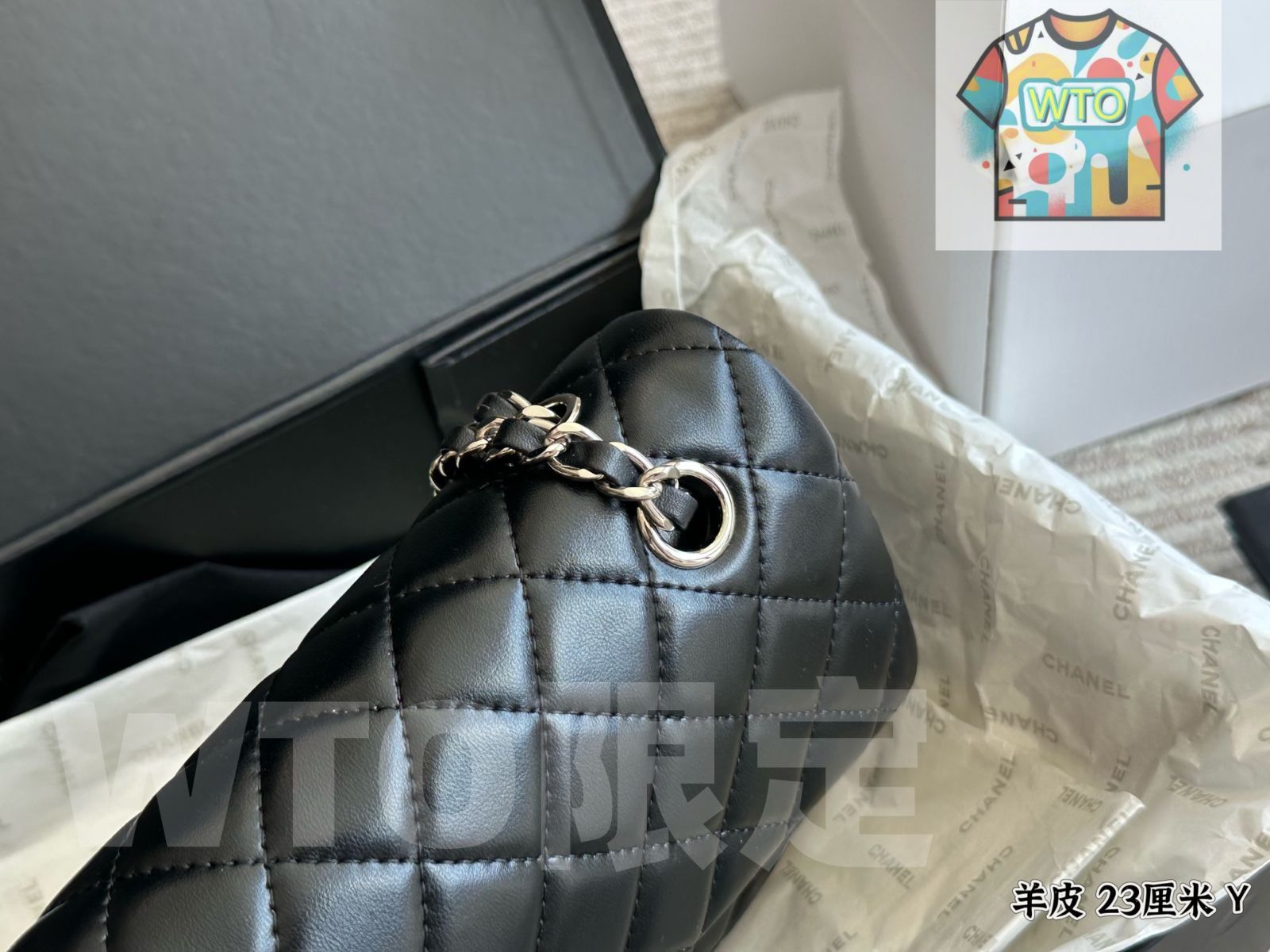 今日 Chanel CF Caviar Upgraded Version - シャネル CF カビア アップグレードバージョン-WTO輸入2