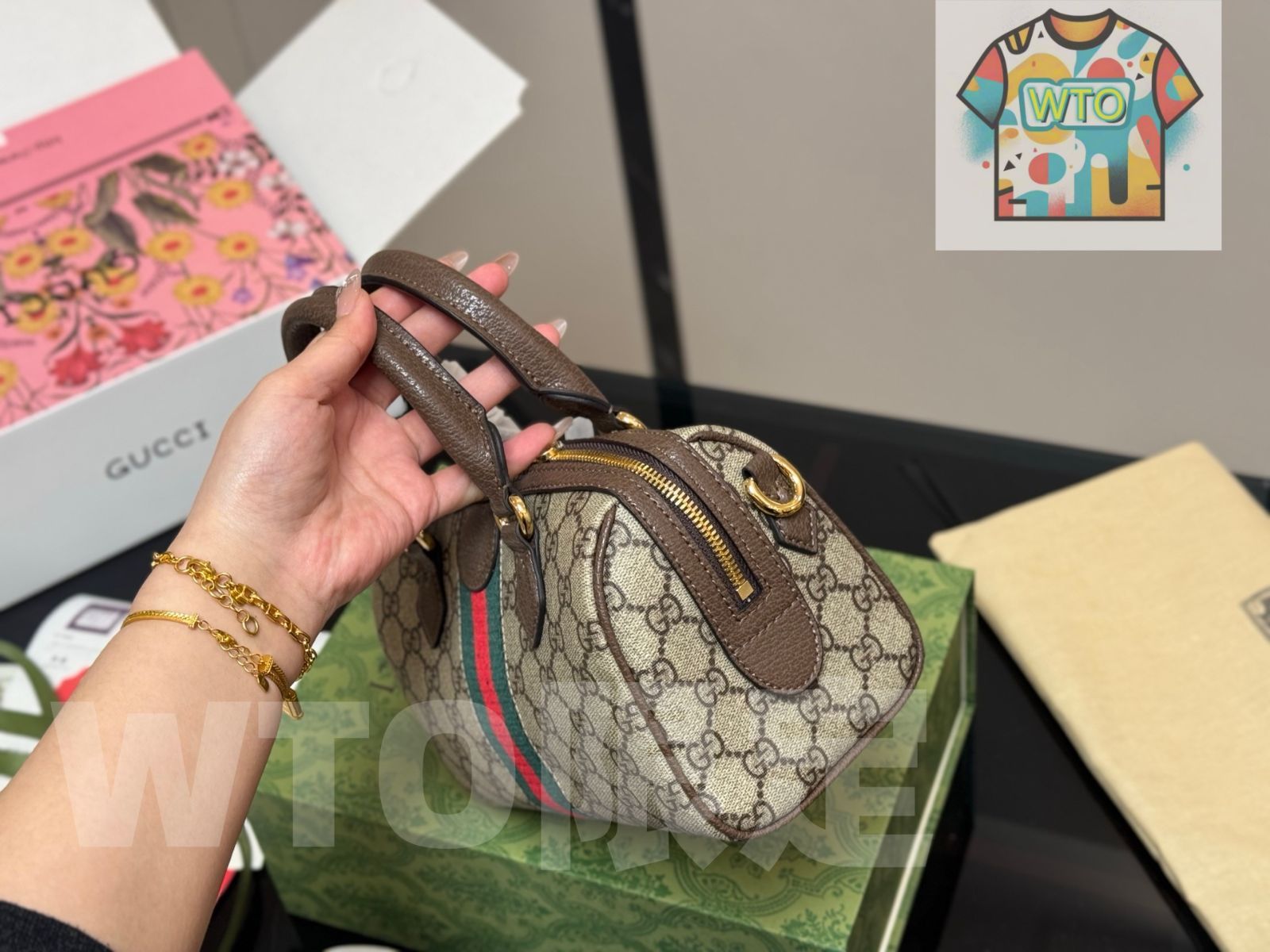  今日 Gucci Ophidia Pillow Bag - グッチ オフィディア ピローバッグ-WTO輸入 ハンドバッグ バッグ