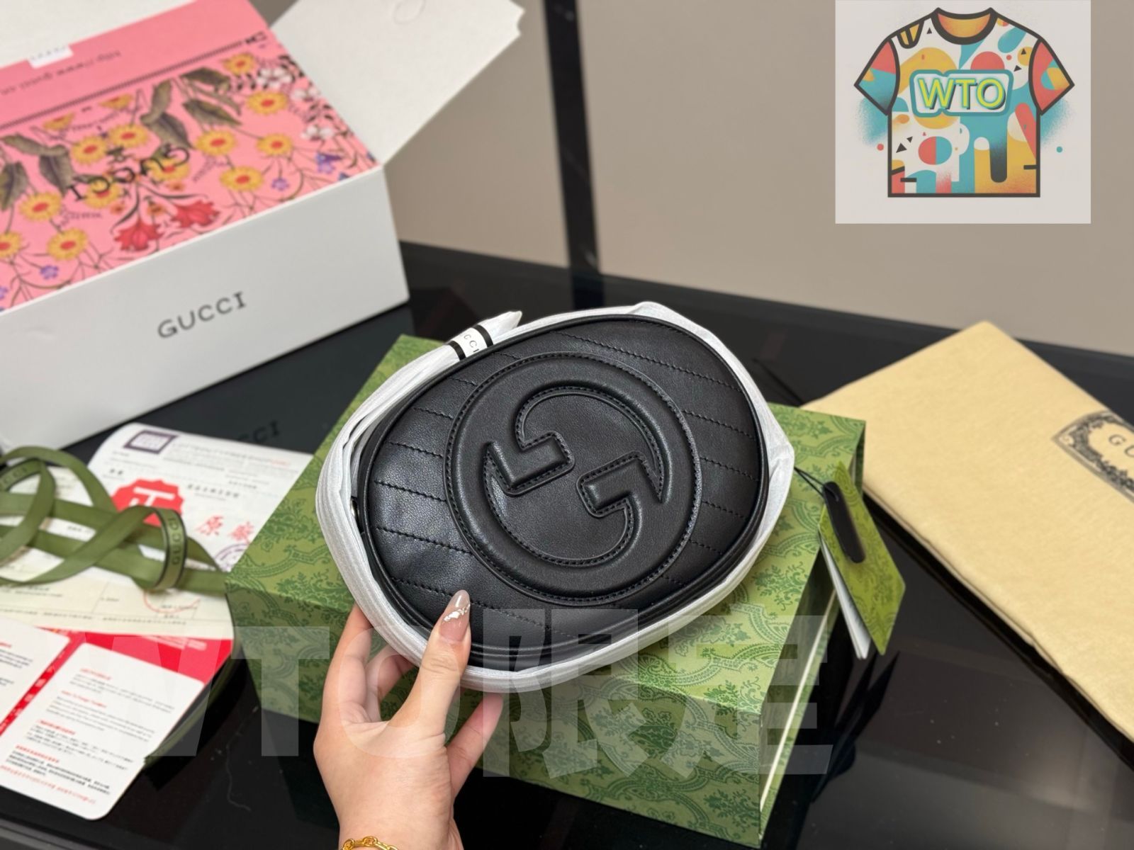 今日 Gucci New Camera Bag - グッチ カメラバッグ-WTO輸入