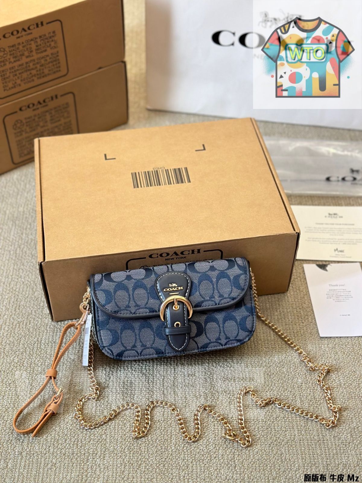 今日 Coach Kleo Handle Small Tote Messenger Bag Outlets Version - コーチ クレオ ハンドル スモール トート メッセンジャーバッグ-WTO輸入