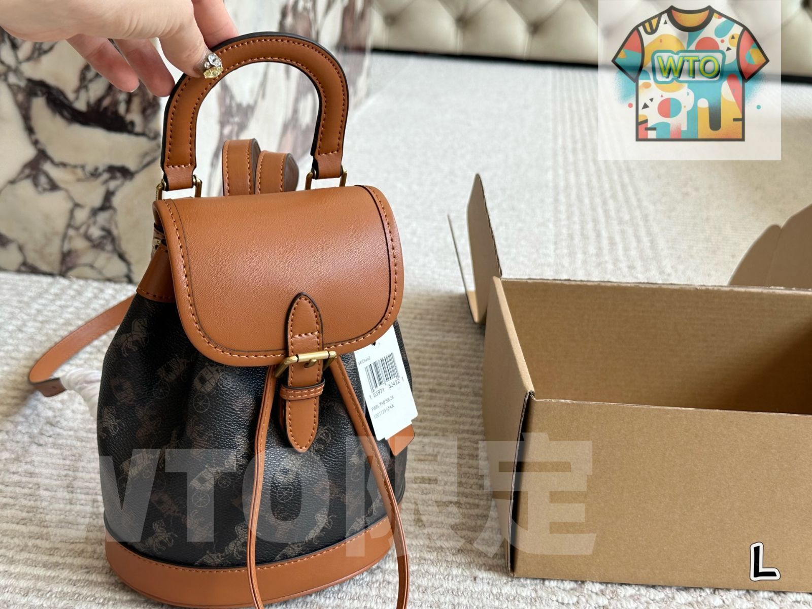 今日 C Brand Backpack - C ブランド ダブルショルダーバッグ-WTO輸入2 GINKGOPHARMACY_COM