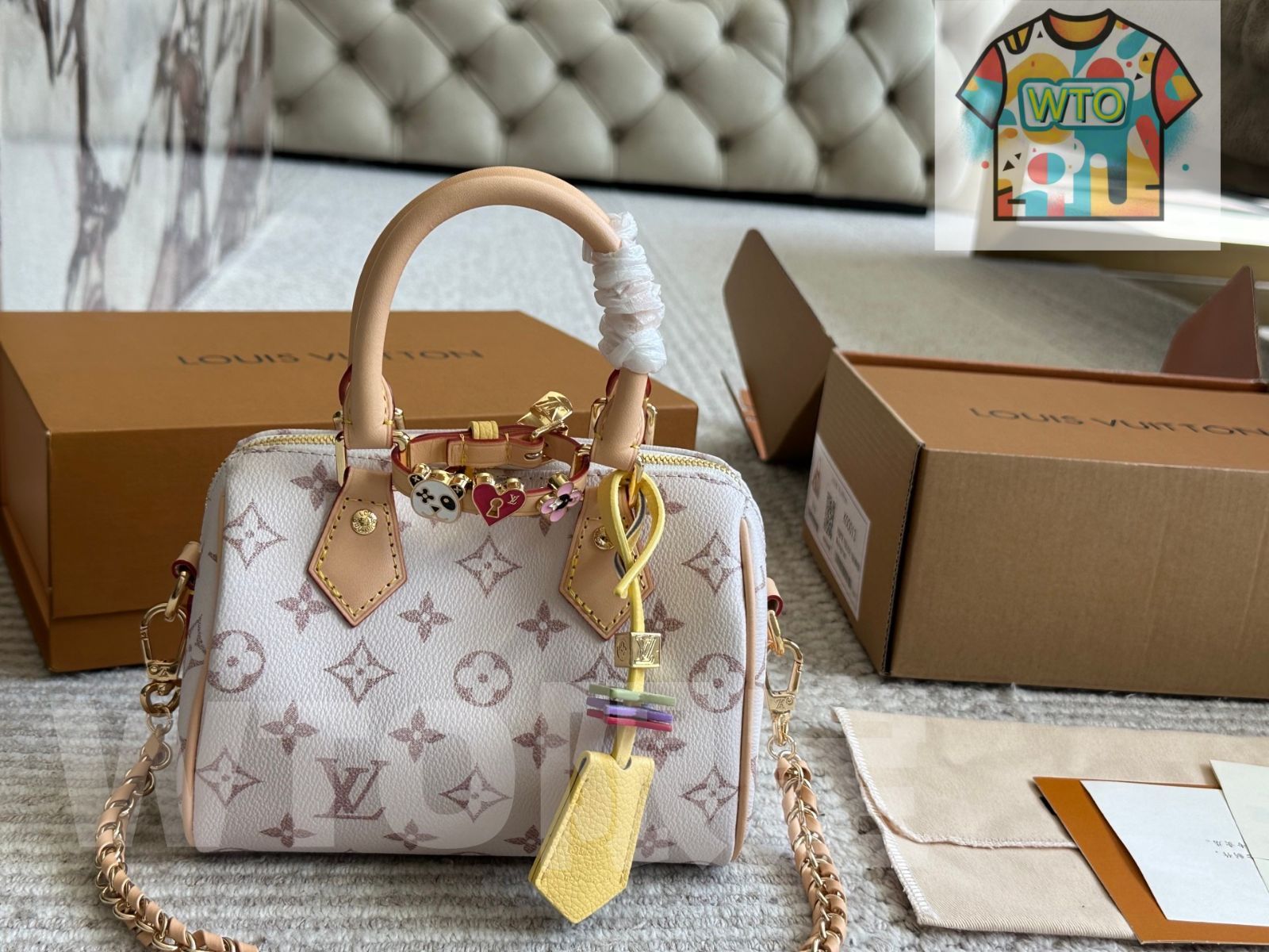 今日 LV Nano Speedy ミニピローバッグ - Mini Pillow Bag-WTO輸入