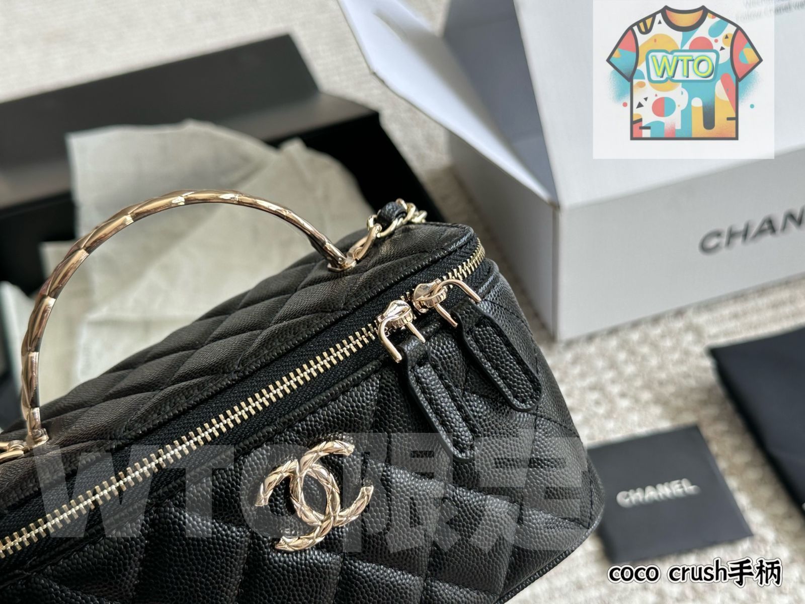 今日 Chanel 25c Handle Box Bag - シャネル 25c ハンドル ボックスバッグ-WTO輸入2