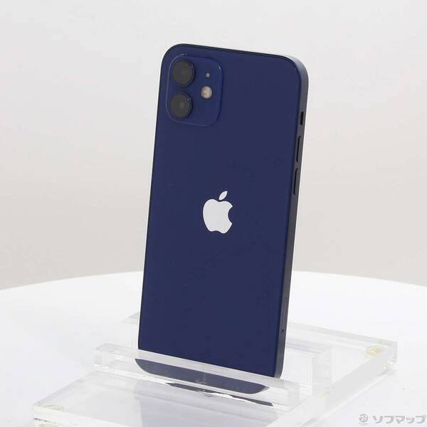 〔 品〕 iPhone12 128GB ブルー MGHX3J A SIMフリー 198
