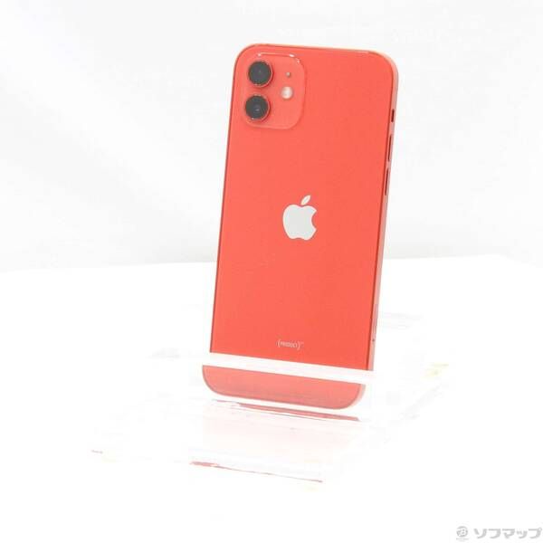 〔 品〕 iPhone12 256GB プロダクトレッド MGJ23J A SIMフリー 262