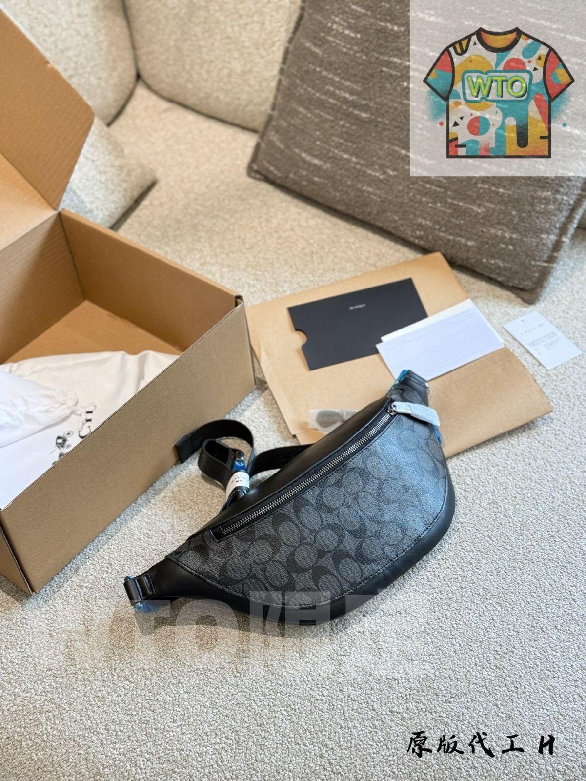 今日 COACH WARREN Men s Waist Bag - コーチ ウォーレン メンズ ウエストバッグ-WTO輸入