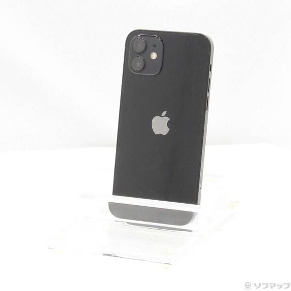 〔 品〕 iPhone12 64GB ブラック MGHN3J A SIMフリー 377