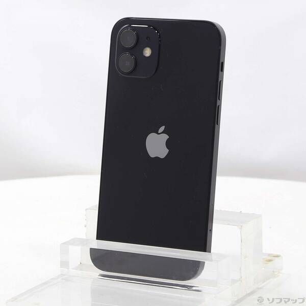 〔 品〕 iPhone12 64GB ブラック MGHN3J A SIMフリー 371